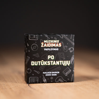 PO DUTŪKSTANTŲJŲ